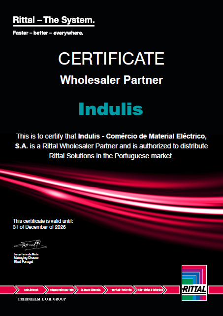 Certificado Distribuidor Rittal