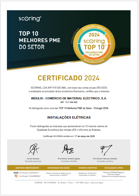 Certificado Scoring
